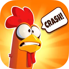 Взломанная Chicken or Crash! Win Bitcoin.  [МОД Много монет] - последняя версия apk на Андроид