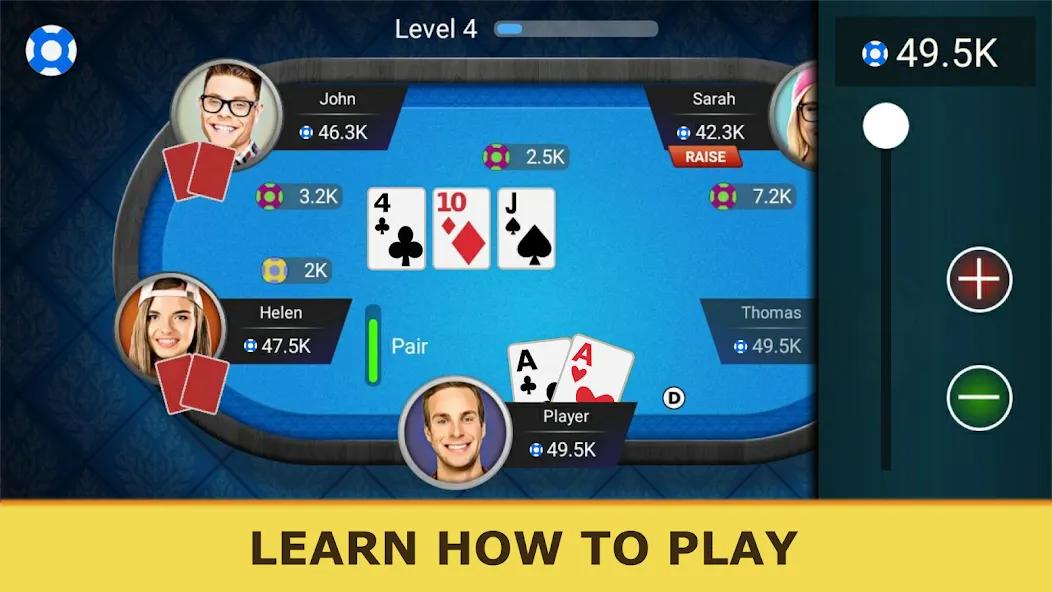 Poker Offline: Texas Holdem  [МОД Unlimited Money] Screenshot 3