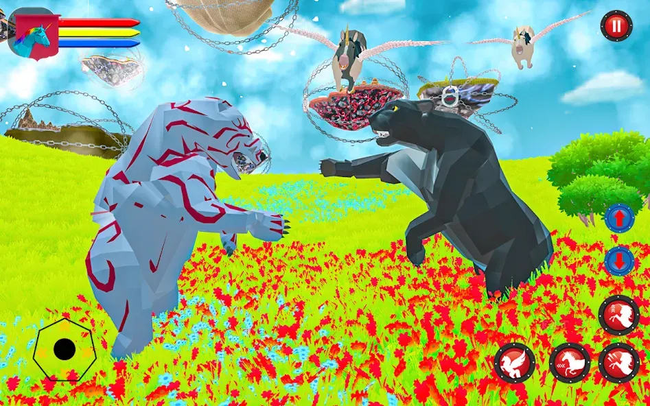 Flying Unicorn Pegasus Games  [МОД Бесконечные деньги] Screenshot 4