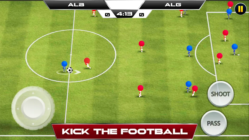 Stickman Soccer Football Game  [МОД Unlimited Money] Screenshot 4