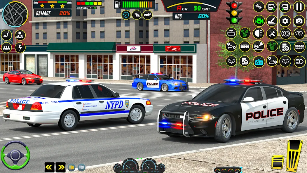 US Police Car Parking - King  [МОД Unlimited Money] Screenshot 3