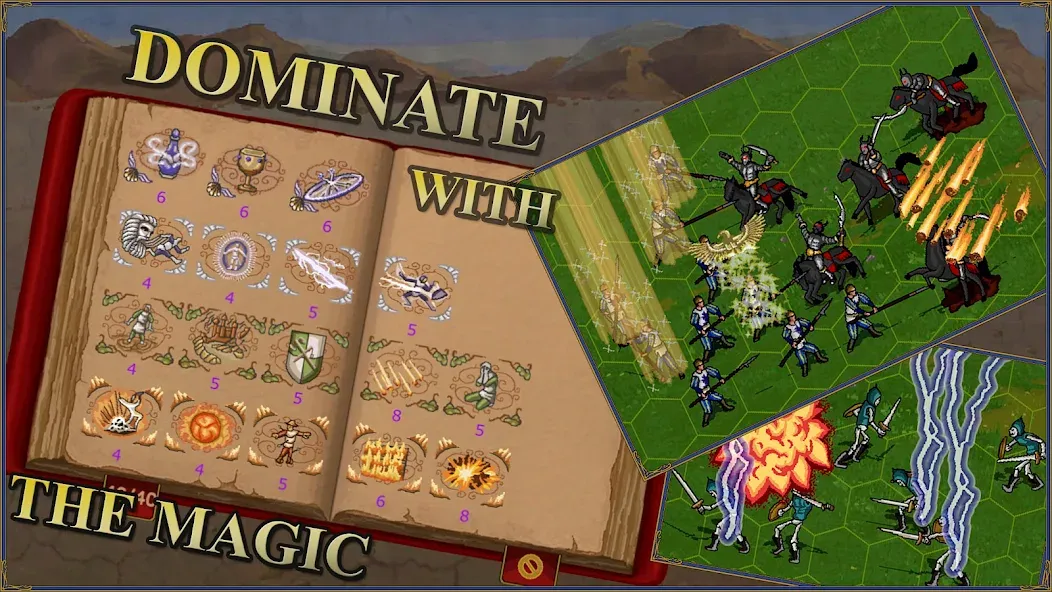 Heroes of Might: Magic arena 3  [МОД Бесконечные монеты] Screenshot 2