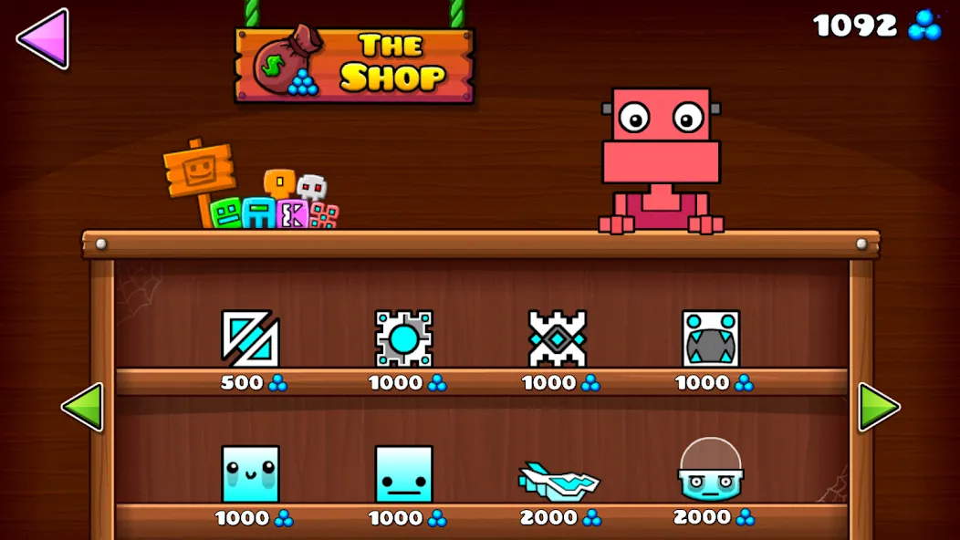 Geometry Dash World (Геометри Дэш Ворлд)  [МОД Много монет] Screenshot 3