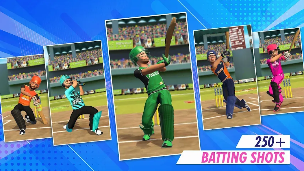 RVG Real World Cricket Game 3D (РВГ Реальная Мировая Крикетная Игра 3D)  [МОД Unlimited Money] Screenshot 4