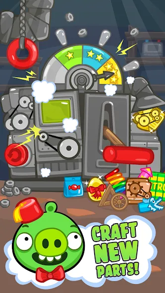 Bad Piggies (Бэд Пиггиз)  [МОД Меню] Screenshot 3