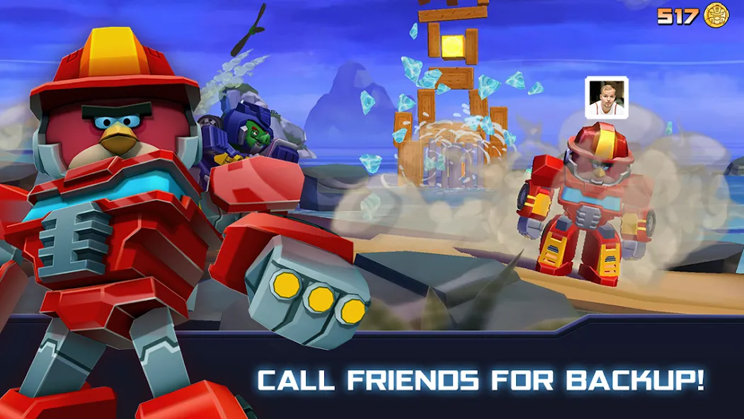 Angry Birds Transformers (Энгри Брдс Трансформеры)  [МОД Все открыто] Screenshot 3