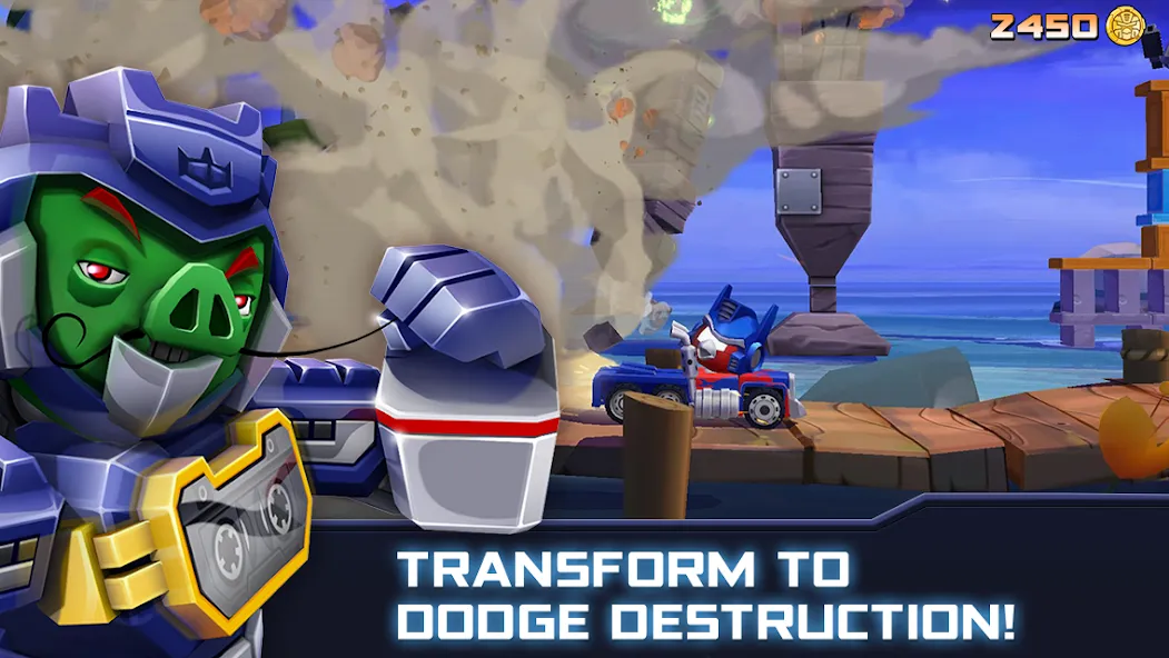 Angry Birds Transformers (Энгри Брдс Трансформеры)  [МОД Все открыто] Screenshot 4