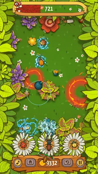 The Bugs  [МОД Много денег] Screenshot 2