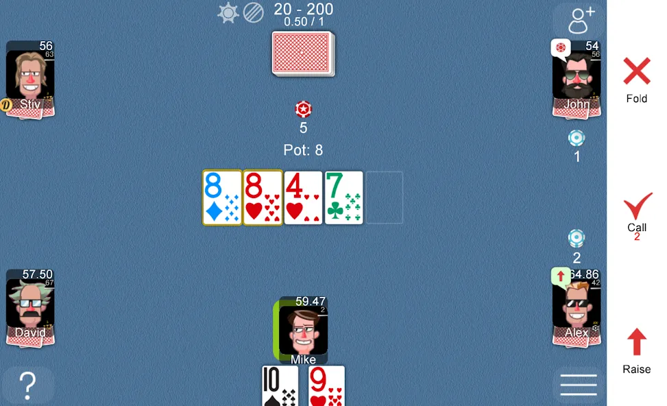 Poker Online  [МОД Unlimited Money] Screenshot 3