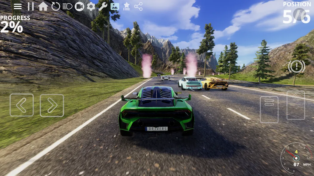 Drive.RS : Open World Racing  [МОД Меню] Screenshot 4