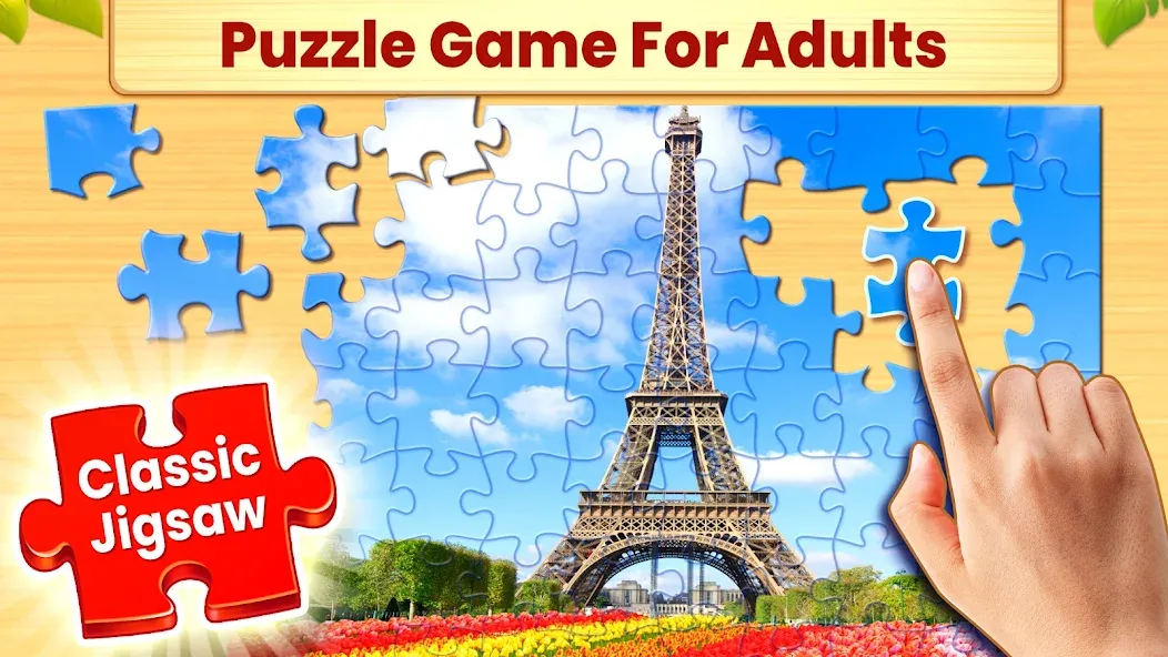 Jigsaw Puzzles: Picture Puzzle  [МОД Бесконечные деньги] Screenshot 1