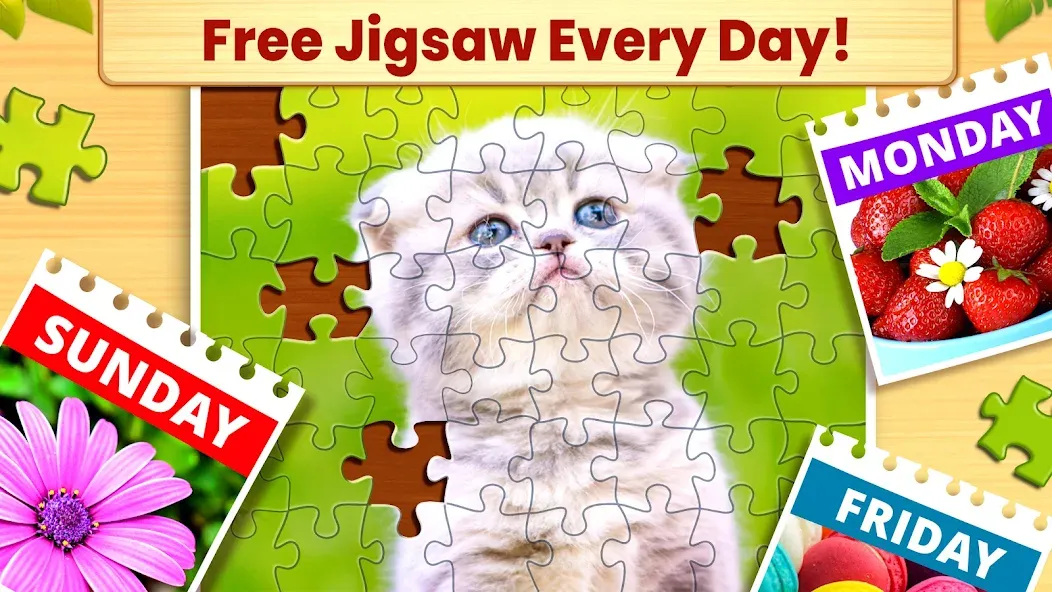 Jigsaw Puzzles: Picture Puzzle  [МОД Бесконечные деньги] Screenshot 3