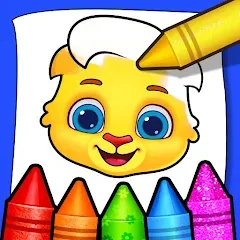Скачать взломанную Coloring Games: Color & Paint  [МОД Mega Pack] - последняя версия apk на Андроид