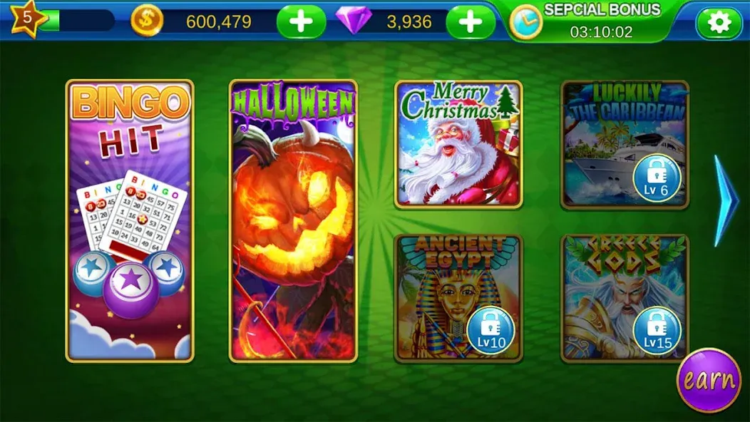 Offline Vegas Casino Slots (Офлайн Вегас Казино Слоты)  [МОД Mega Pack] Screenshot 2