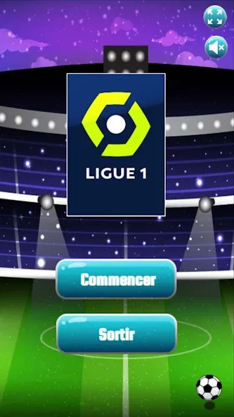 Jeu de Ligue 1 (Же де Лиг 1)  [МОД Menu] Screenshot 1