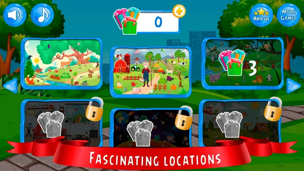 Hidden Object games for kids  [МОД Mega Pack] Screenshot 2