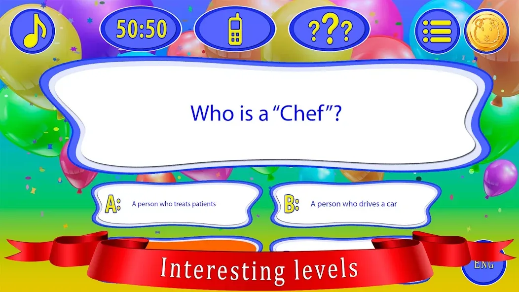 Kids Quiz Games: Millionaire  [МОД Бесконечные монеты] Screenshot 3