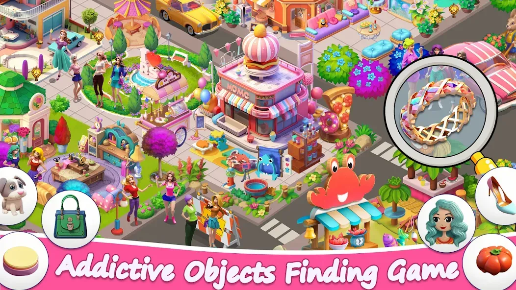 Find It Hidden Objects Games (Скавенджер Хант)  [МОД Меню] Screenshot 4