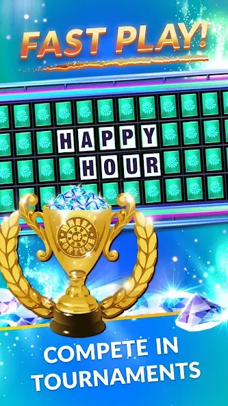 Wheel of Fortune: TV Game (Вил оф Фортюн)  [МОД Бесконечные деньги] Screenshot 3