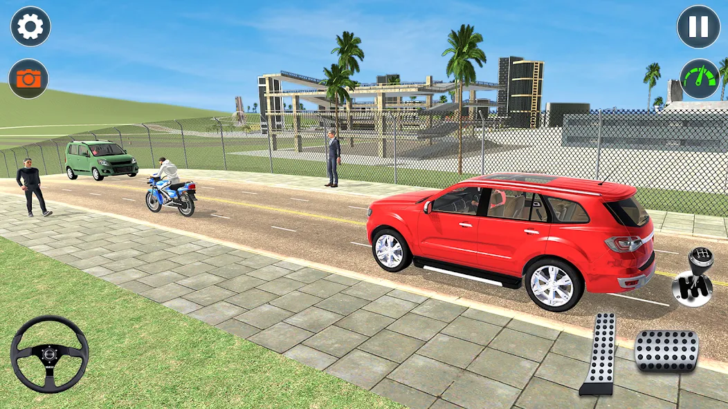 Indian Car Simulator: Car Game (Индийский автомобильный симулятор)  [МОД Бесконечные монеты] Screenshot 2