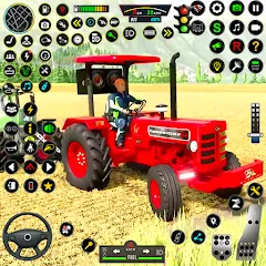 Скачать взлом Indian Tractor Simulator Games  [МОД Много денег] - полная версия apk на Андроид