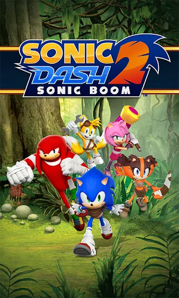 Sonic Dash 2: Sonic Boom Run (Соник Дэш 2)  [МОД Unlocked] Screenshot 1