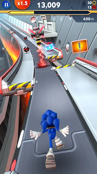 Sonic Dash 2: Sonic Boom Run (Соник Дэш 2)  [МОД Unlocked] Screenshot 3