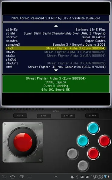 MAME4droid  (0.139u1) (МАМЕ4дроид)  [МОД Много монет] Screenshot 3