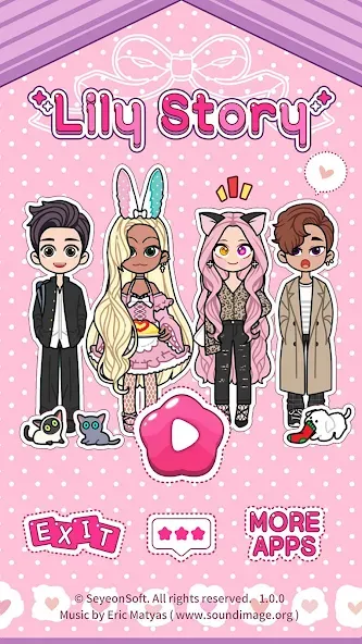 Lily Story : Dress Up Game  [МОД Бесконечные монеты] Screenshot 1