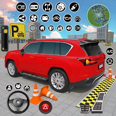 Взломанная Real Car Parking : Prado Games  [МОД Unlocked] - последняя версия apk на Андроид