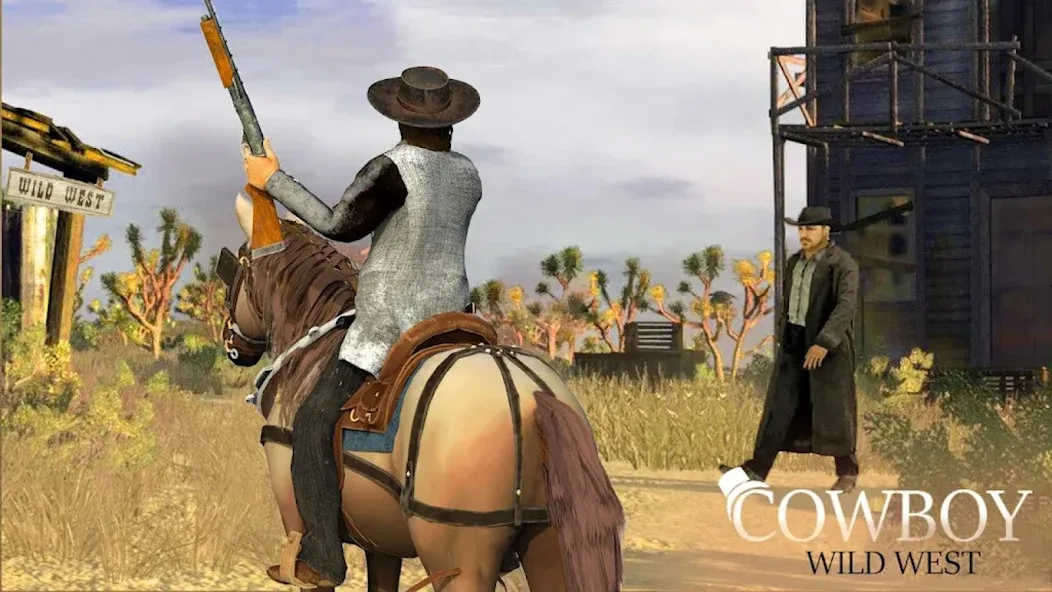 West Cowboy - Gunfighter Game (Уэст Ковбой)  [МОД Menu] Screenshot 4