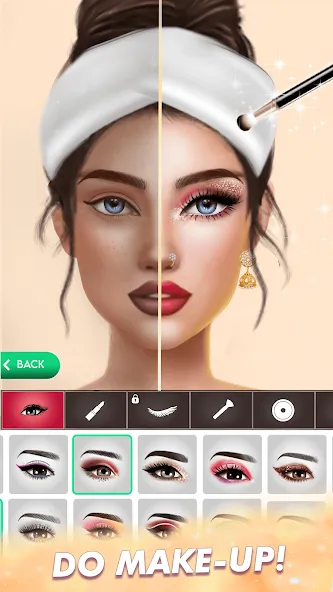 Makeup, Fashion Dress up Games  [МОД Бесконечные деньги] Screenshot 1