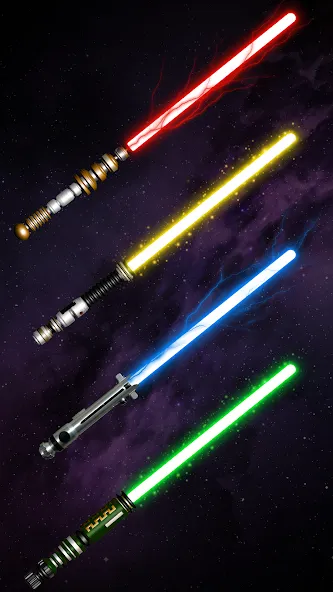 Lightsaber Gun Simulator  [МОД Unlocked] Screenshot 1