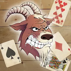 Скачать взломанную Card Game Goat  [МОД Menu] - стабильная версия apk на Андроид