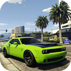 Взлом Simulator Dodge Demon Parking (Симулятор парковки  )  [МОД Все открыто] - последняя версия apk на Андроид