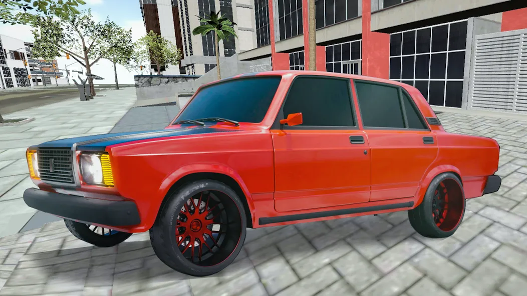 Drive Classic VAZ 2107 Parking  [МОД Mega Pack] Screenshot 1