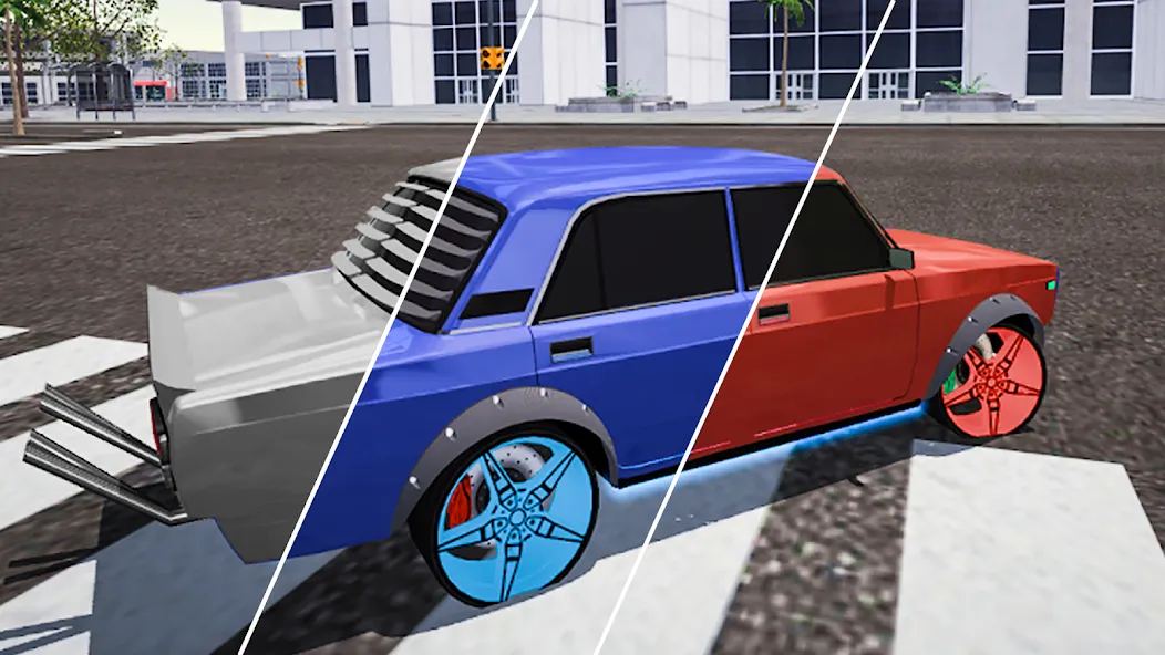 Drive Classic VAZ 2107 Parking  [МОД Mega Pack] Screenshot 3