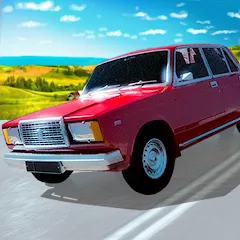 Взломанная Drive Classic VAZ 2107 Parking  [МОД Mega Pack] - полная версия apk на Андроид