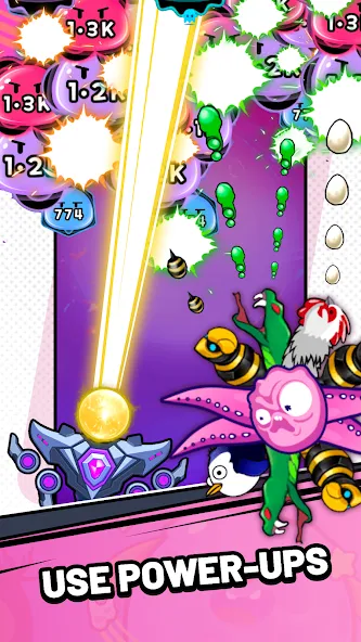 Slime Boom - Kick Slime (Слайм Бум)  [МОД Много монет] Screenshot 1