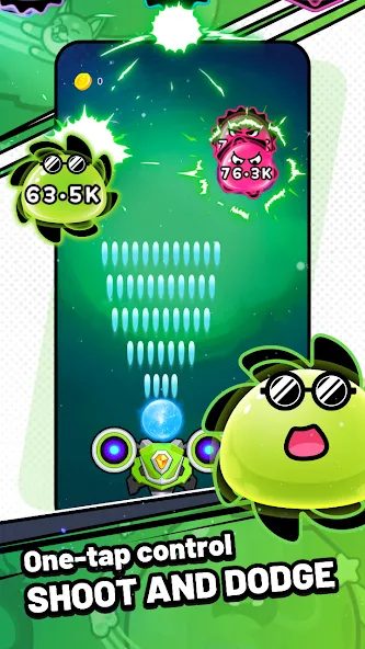 Slime Boom - Kick Slime (Слайм Бум)  [МОД Много монет] Screenshot 2