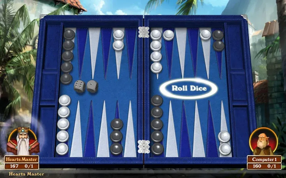 Hardwood Backgammon (Хардвуд Бэкгаммон)  [МОД Много монет] Screenshot 3