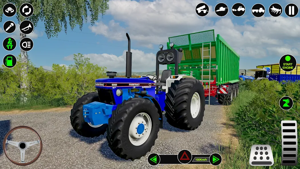 Farming Tractor Simulator Game  [МОД Mega Pack] Screenshot 3