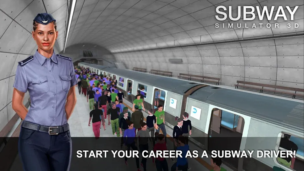 Subway Simulator 3D  [МОД Menu] Screenshot 1