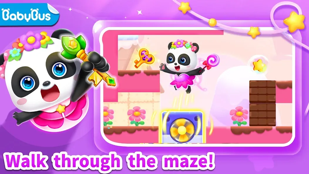 Little Panda’s Jewel Adventure  [МОД Много монет] Screenshot 1