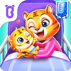 Скачать взломанную Baby Panda's Hospital Care  [МОД Unlimited Money] - стабильная версия apk на Андроид