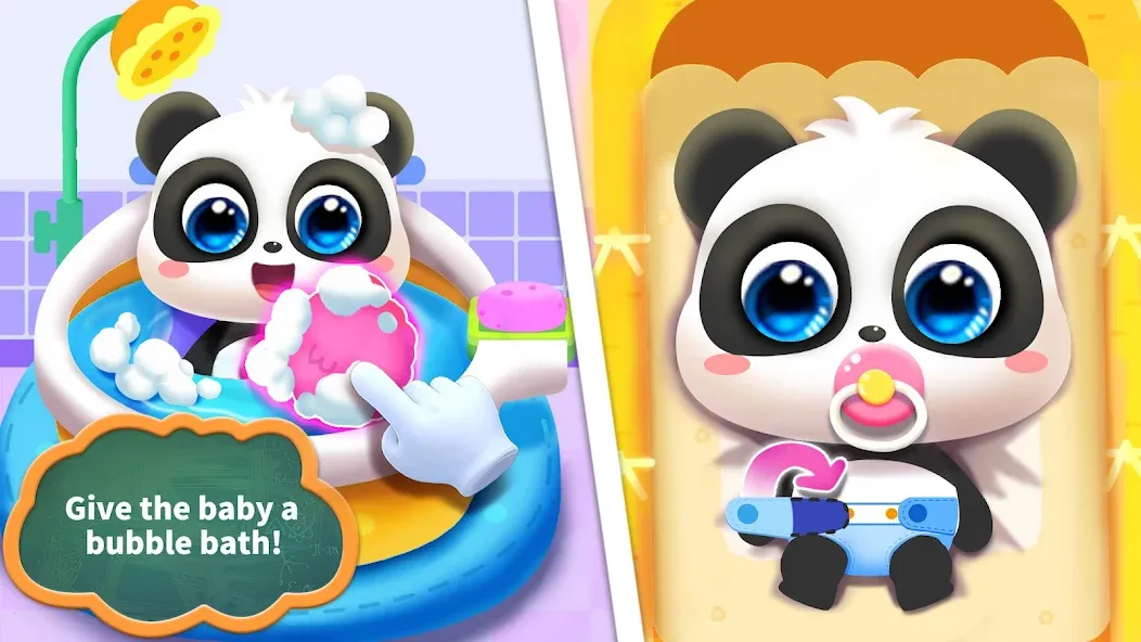 Baby Panda Care  [МОД Много монет] Screenshot 1