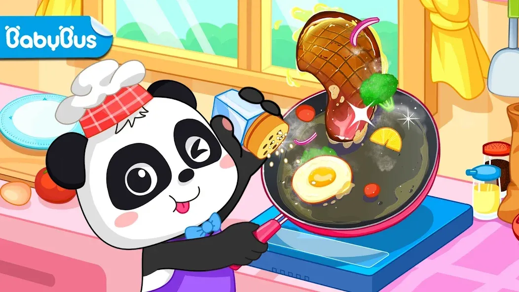 My Baby Panda Chef  [МОД Menu] Screenshot 1