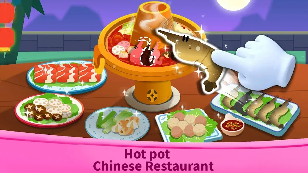 Little Panda: Star Restaurants  [МОД Бесконечные монеты] Screenshot 4