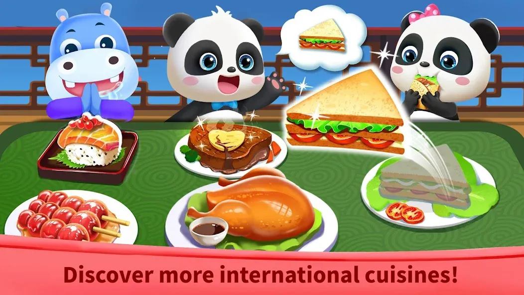 Little Panda: Star Restaurants  [МОД Бесконечные монеты] Screenshot 5