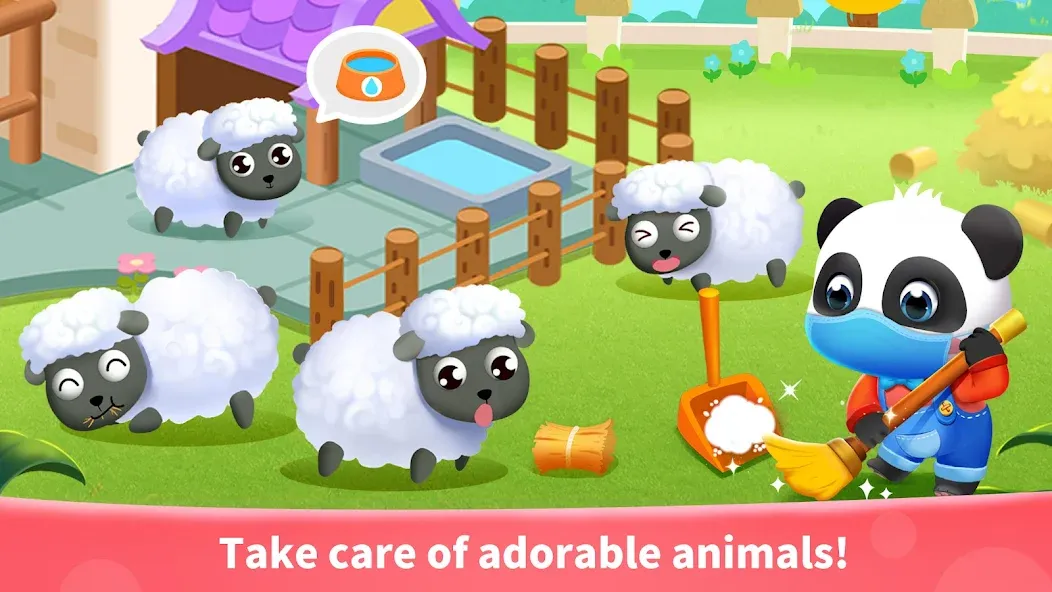 Little Panda's Farm  [МОД Unlimited Money] Screenshot 4